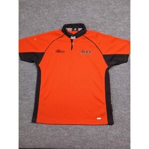 Samurai Sportswear NRB Rugby Jersey Mens XL Orange Black Short (Paint Stain)